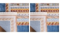 Safavieh Bokhara Blue and Orange Sisal Weave Area Rug Collection